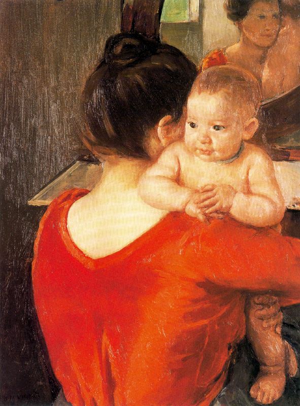 Mother and Child - Mary Cassatt Painting on Canvas